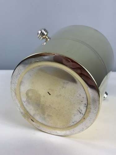 French Art Deco Brass And Silver Plated Ice Champagne Bucket