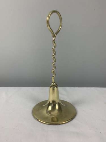 William Tonks Brass Corkscrew Doorstop Door Stop Door Porter