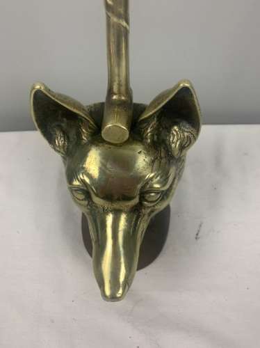 Victorian Fox Head Doorstop Door Stop Door Porter