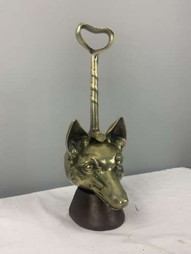 Victorian Fox Head Doorstop Door Stop Door Porter