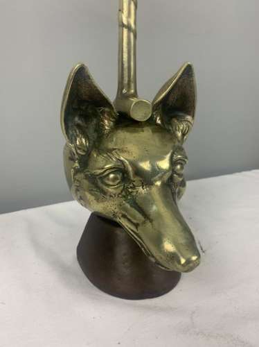 Victorian Fox Head Doorstop Door Stop Door Porter
