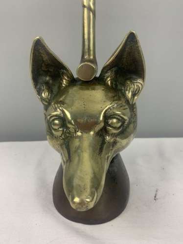 Victorian Fox Head Doorstop Door Stop Door Porter