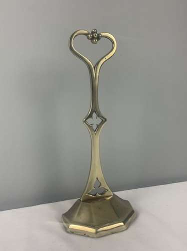 Brass Doorstop Door Stop Door Porter Gothic Revival Design,Original Le