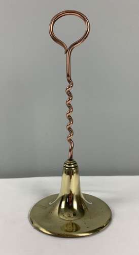 William Tonks Brass & Copper Corkscrew Doorstop Door Stop Door Porter