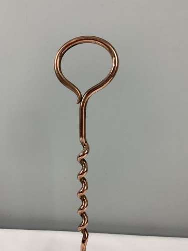William Tonks Brass & Copper Corkscrew Doorstop Door Stop Door Porter