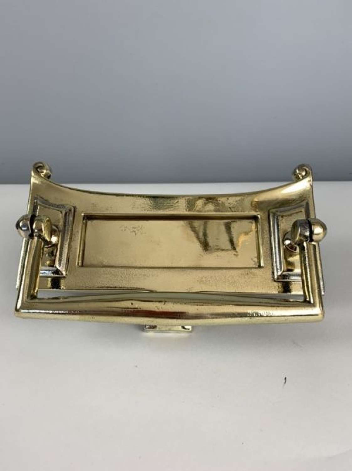 Art Deco Brass Letter Box, Fully Refurbished