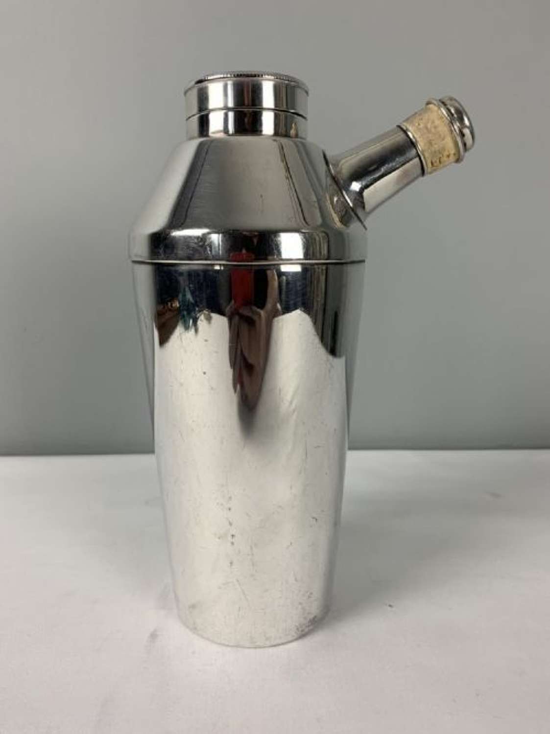 Elkington Art Deco Silver Plated Cocktail Shaker