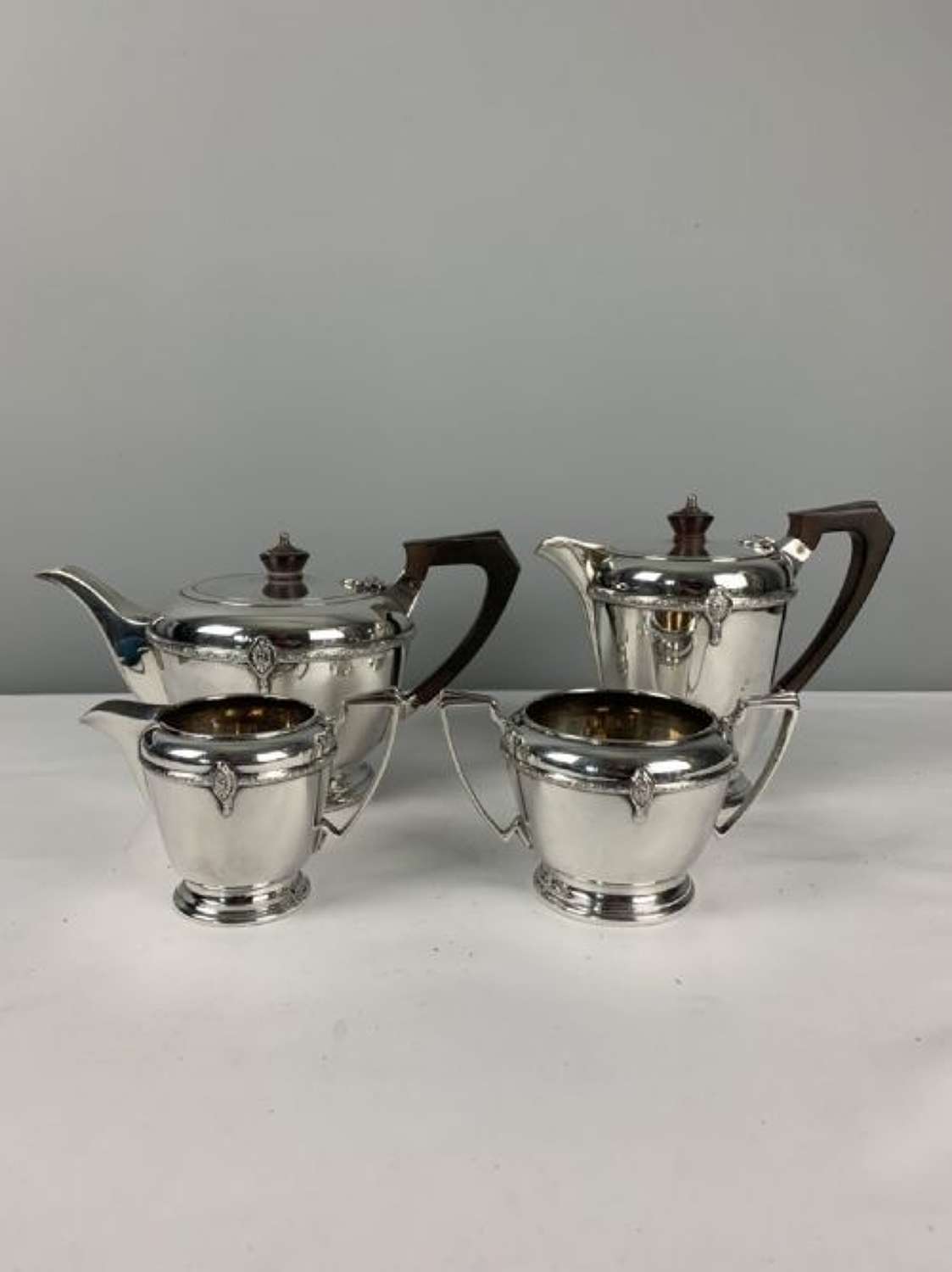 Frank Cobb & Co Silver Plated Tea Coffee Service