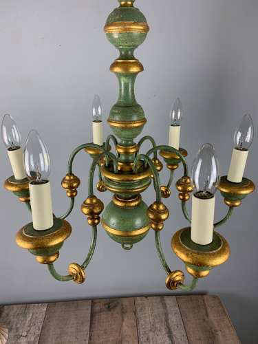 Florentine 6 Light Polychrome 6 Light Chandelier