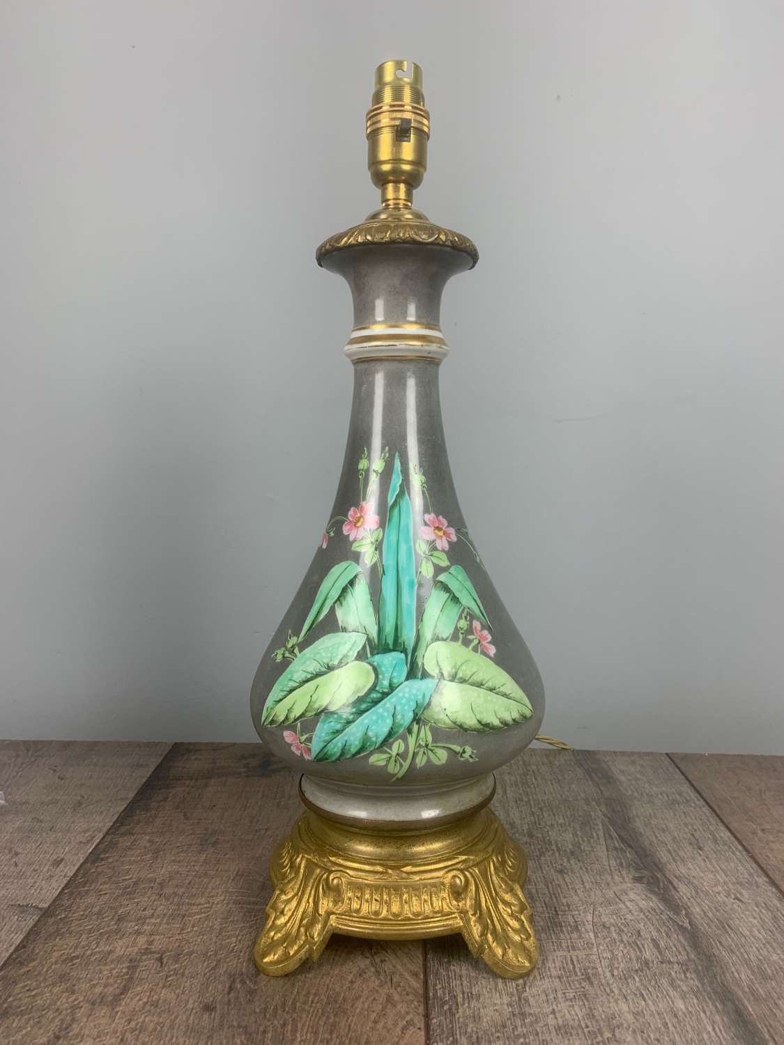 French Antique Table Lamp