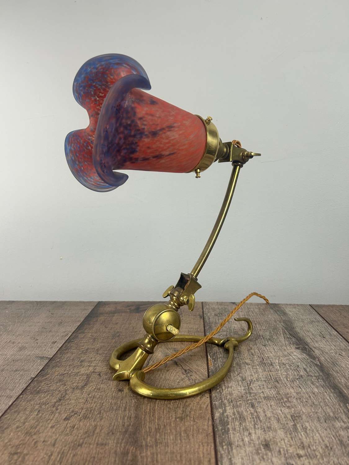 Adjustable Benson Style Pullman Table Lamp