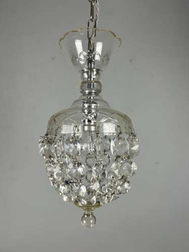 Lustre Chandelier Ceiling Light, Rewired