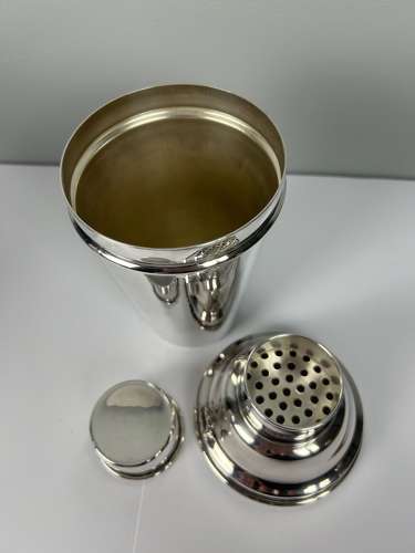 Art Deco Silver Plated Cocktail Shaker By Charles S Green & Co Ltd