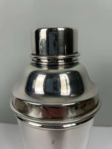 Art Deco Silver Plated Cocktail Shaker By Charles S Green & Co Ltd
