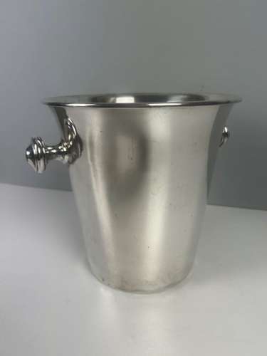 Hotel Art Deco Silver Plated Champagne Ice Bucket