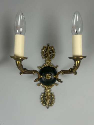 French Pair Of Empire Antique Wall Lights